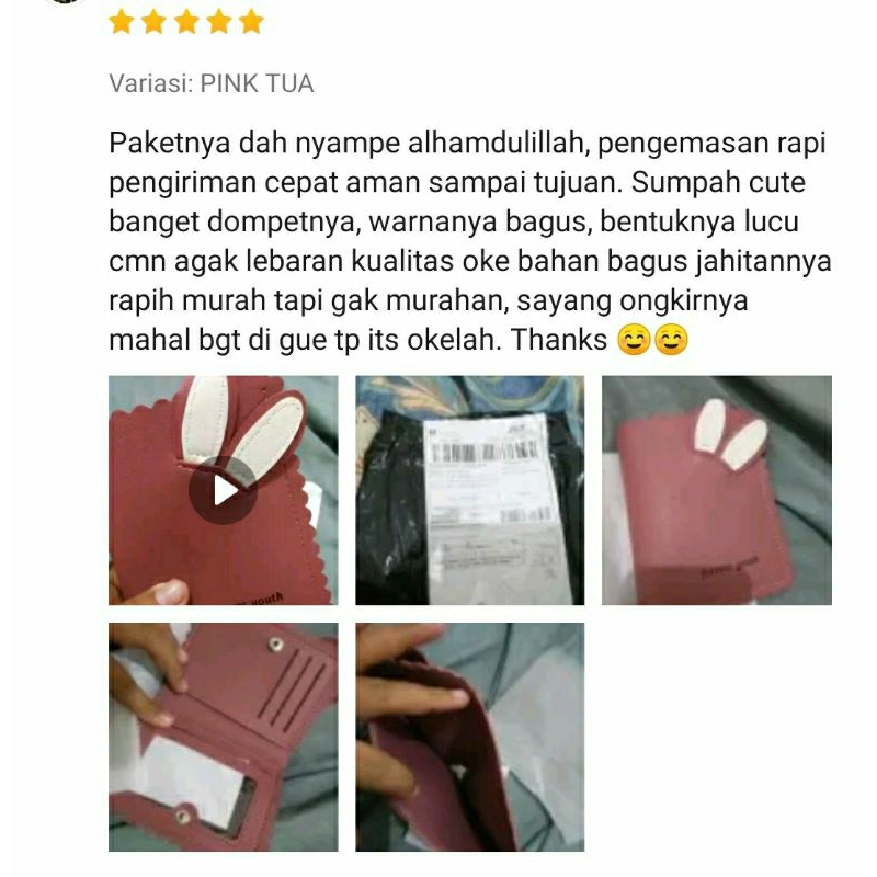 DOMPET WANITA RENDA MINI | DOMPET LIPAT | DOMPET WANITA