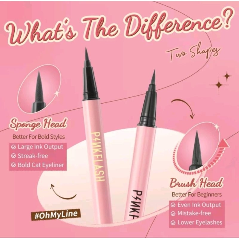 Pinkflash OhMyLine Waterproof Easy Eyeliner