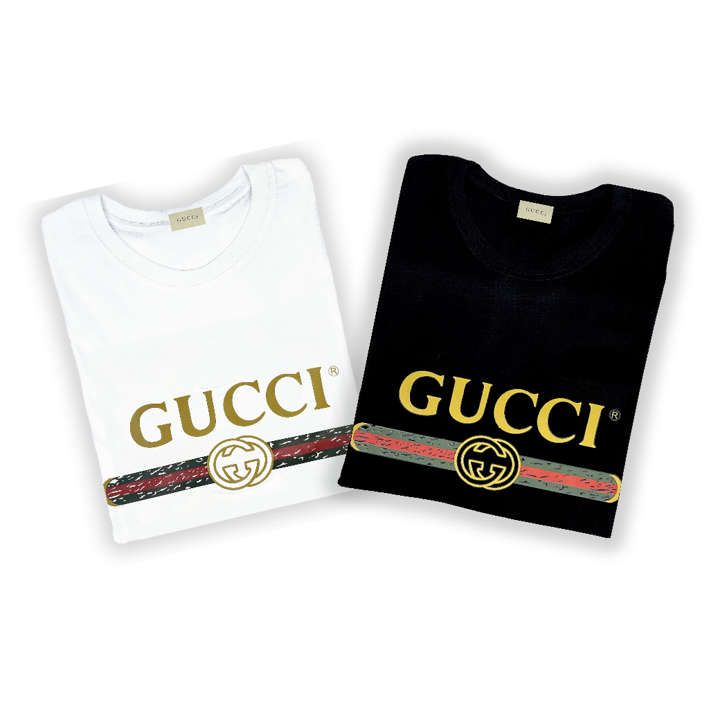 Baju Kaos GuccIKaos Import|Kaos Pria Wanita|T-Shirt|Kaos Branded|001 006 008 013