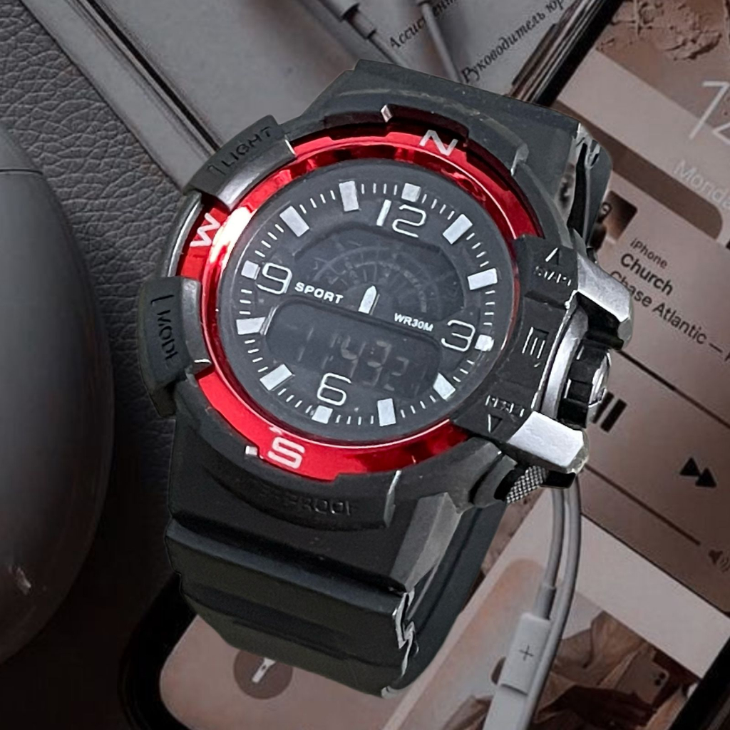 (SS) COD JAM TANGAN PRIA SPORT KEREN DIGITAL FASHION ST-14