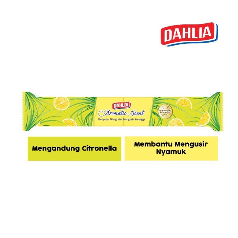 ❤️ MEMEY ❤️ DAHLIA Aromatic Scent Yellow | Pengusir Serangga Dan Nyamuk