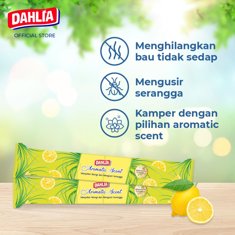 ❤️ MEMEY ❤️ DAHLIA Aromatic Scent Yellow | Pengusir Serangga Dan Nyamuk