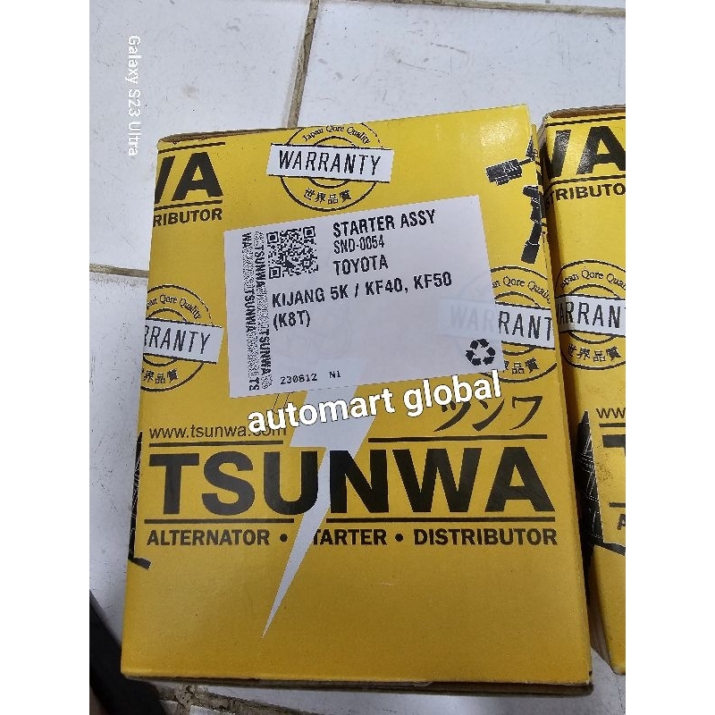 Dinamo starter kijang super 5k 8t 9t