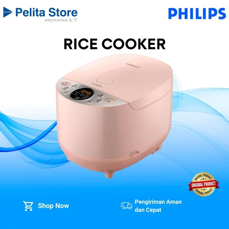 PHILIPS RICE COOKER PINK