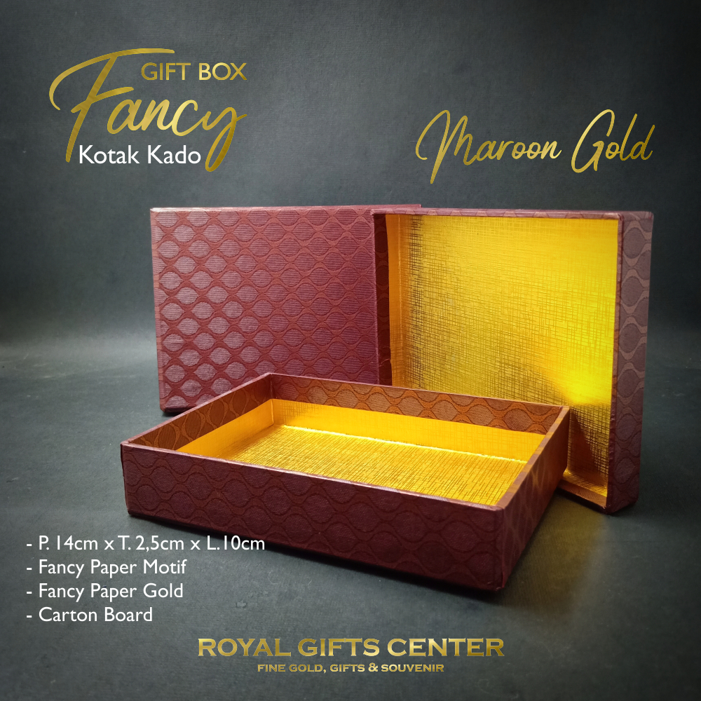 

Gift Box Kotak Kado Fancy Paper Gold Luxury