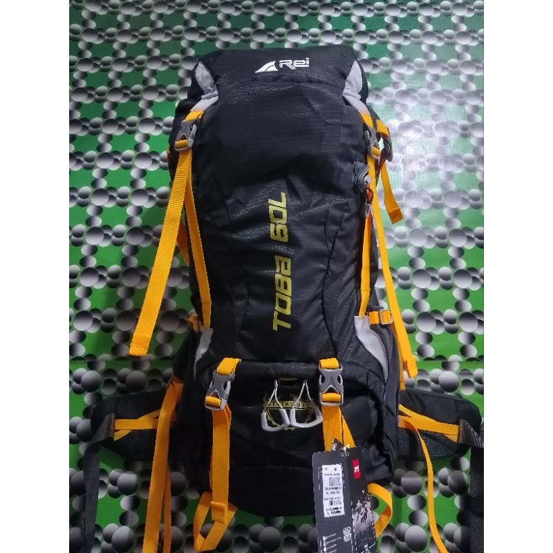 Tas Gunung/ Ransel Gunung/ Carrier Arei Toba 60L