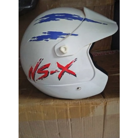 helm nsx original baru cocok untuk motor antikmu biar makin kece cocok untuk honda win grand prima s
