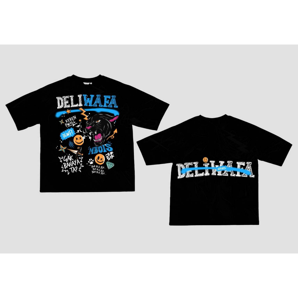 Deliwafa  - [Deliwafa] Oversize Unisex T-Shirt Mbois