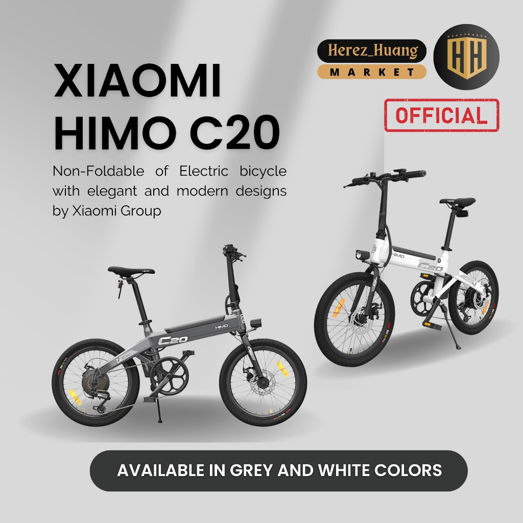 XIAOMI HIMO C20 Sepeda Elektrik Smart Moped Bicycle 250W 80KM