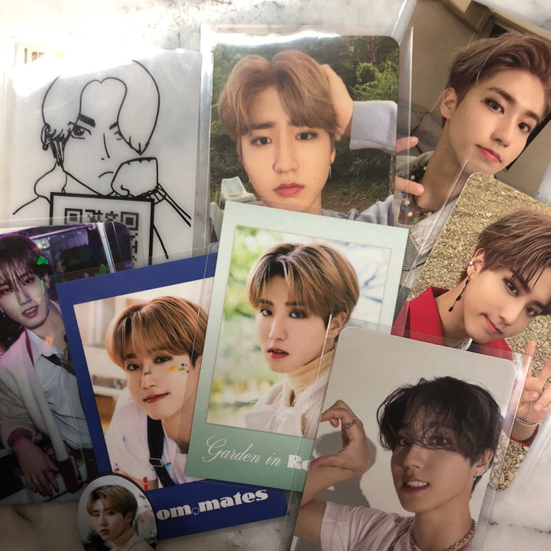 [ skz ] han pc ⟡ || photocard: i am who qr portrait, no easy double sided, b ver, c ver, christmas e