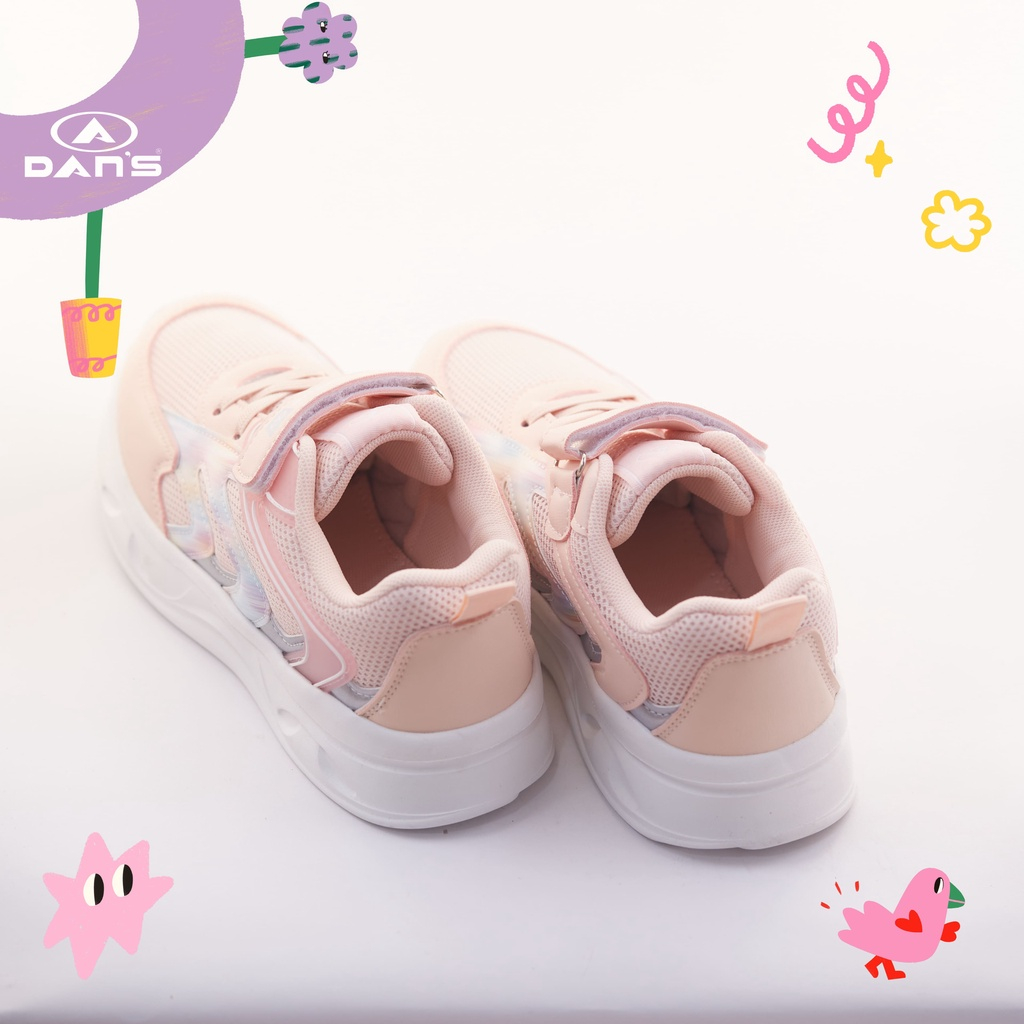 Dans Gelvira Sepatu Sneakers Anak Perempuan - Rose