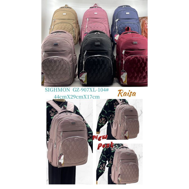 TAS RANSEL JUMBO WANITA RAISA