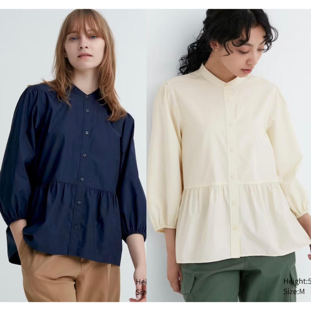 Unq cotton ruffle blouse