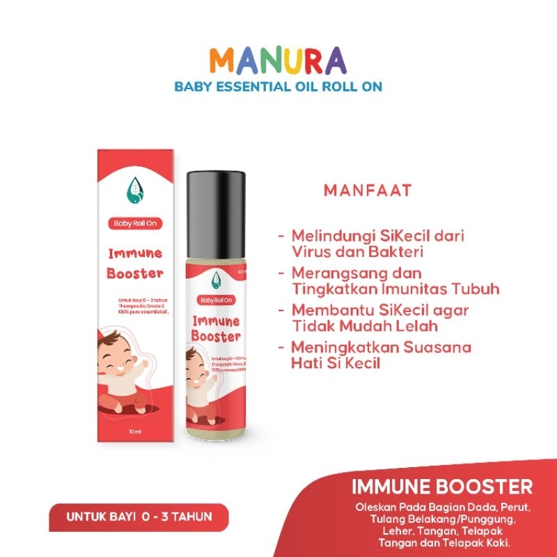 Baby roll on/Manura roll on essential oil 10ml/essential oil roll on