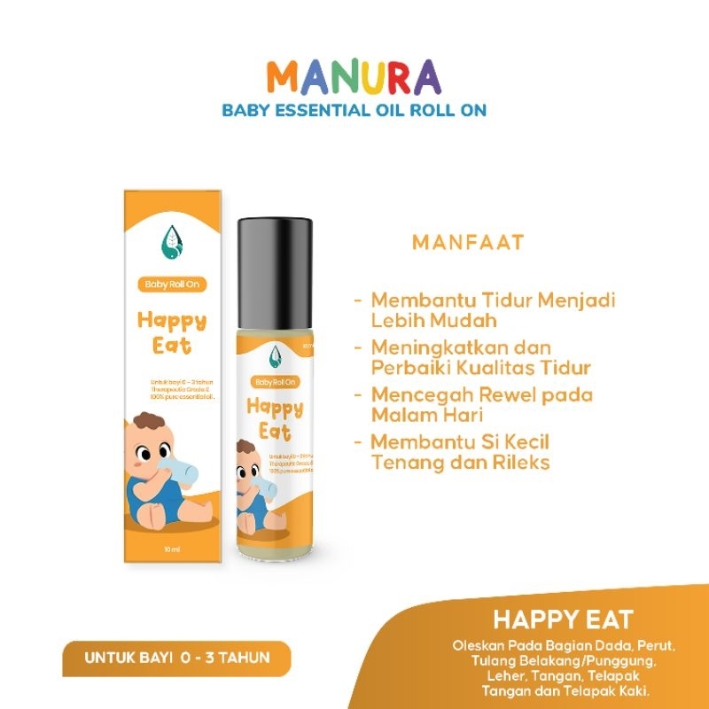 Baby roll on/Manura roll on essential oil 10ml/essential oil roll on