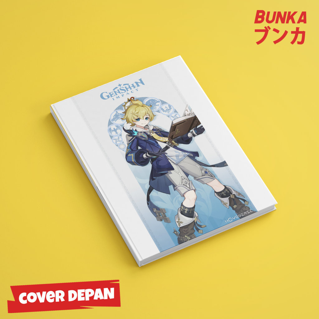 

Note Book Genshin Impact Mika New Character Hardcover A5 Buku Tulis Catatan Notes Agenda Planner Jurnal vintage buku catatan story book kado anniversary valentine cowok cewek murah