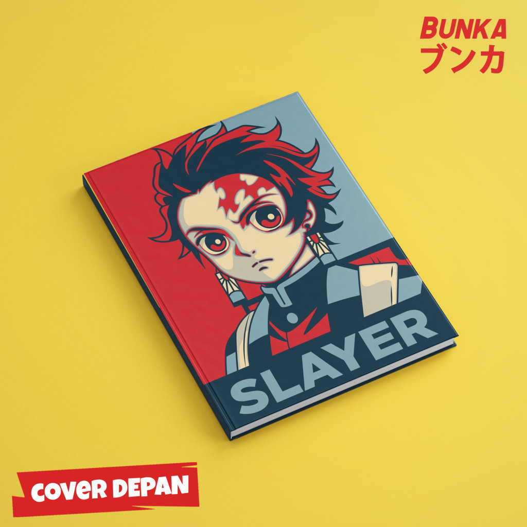 

Note Book Kimetsu no Yaiba Tanjiro Kamado Hope Style A5 Hardcover A5 Buku Tulis Catatan Notes Agenda Planner Jurnal vintage buku catatan story book kado anniversary valentine cowok cewek murah