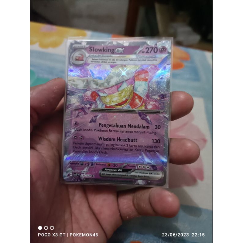 kartu pokemon bahasa Indonesia slowking ex rr