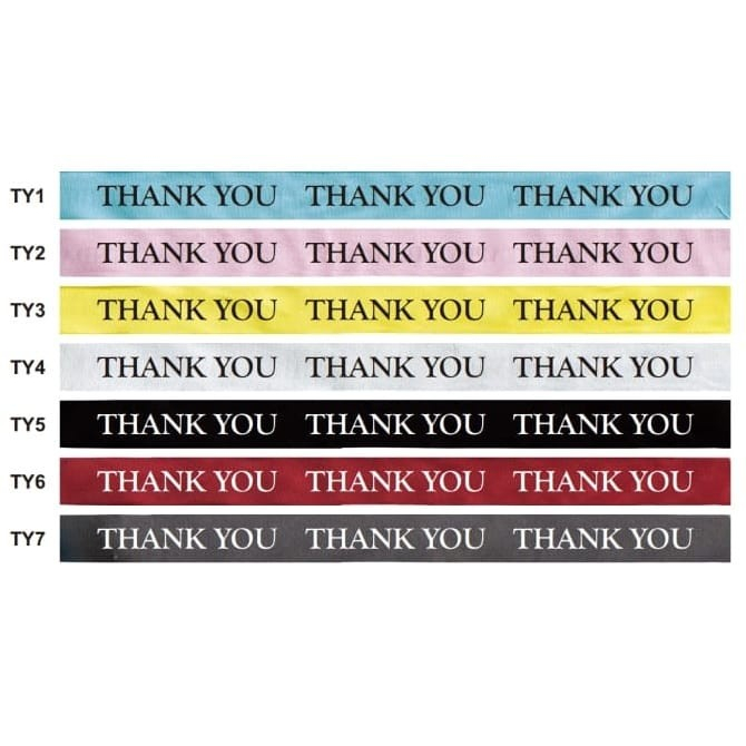 

Pita Kado Satin Happy Birthday Just For You Thank You 2 cm Meteran