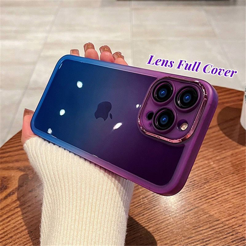 (preLOVE) Case Pelindung Lensa Camera Shockproof Bahan Metal Untuk Iphone