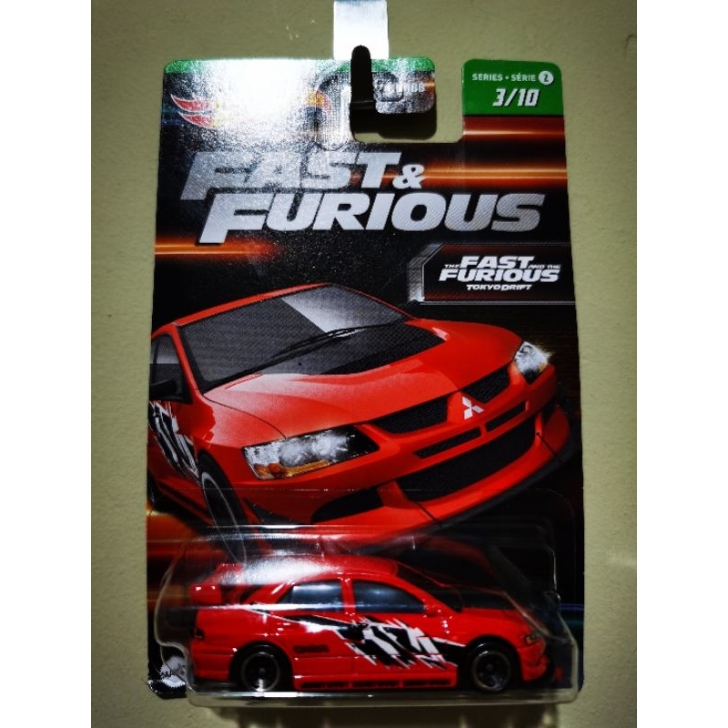 Hotwheels Mitsubishi Lancer Evolution IX