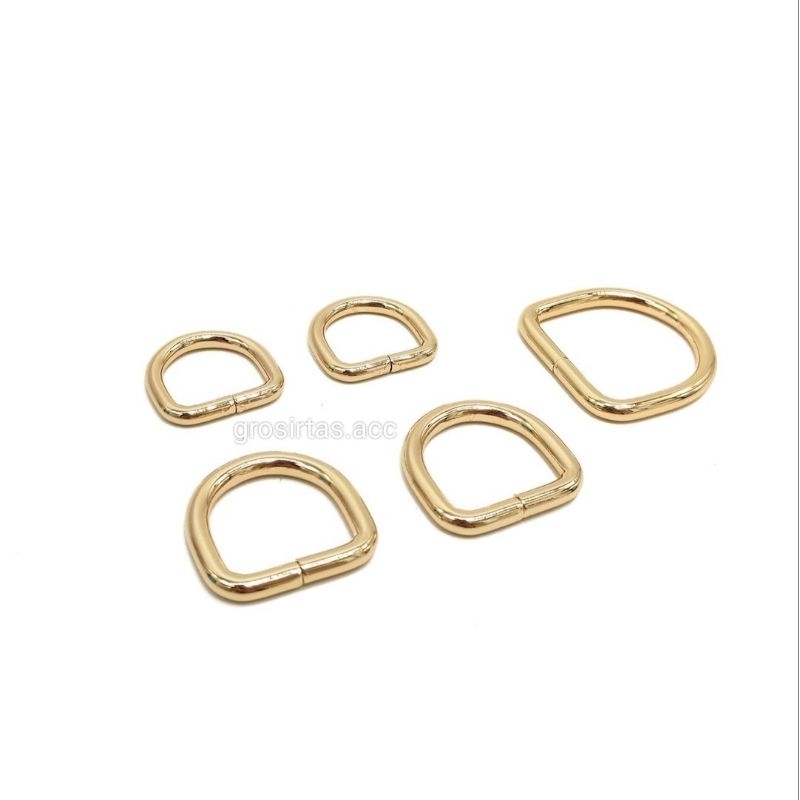 Ring D 20mm gold - Aksesoris tas