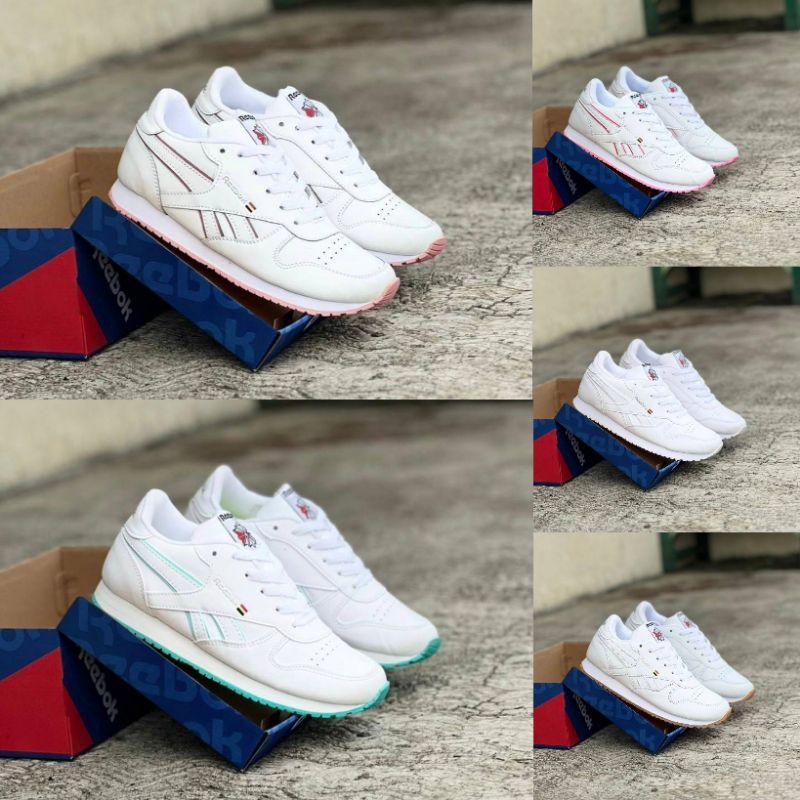 COD, TERMURAH, SEPATU RUNNING REEBOK CLASIC WANITA