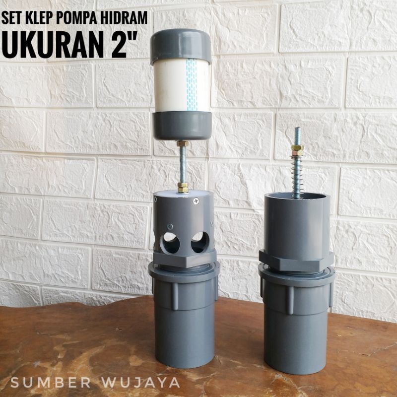 Klep Pompa Hidram 2 inch ( 1 klep buang 1 klep hantar)