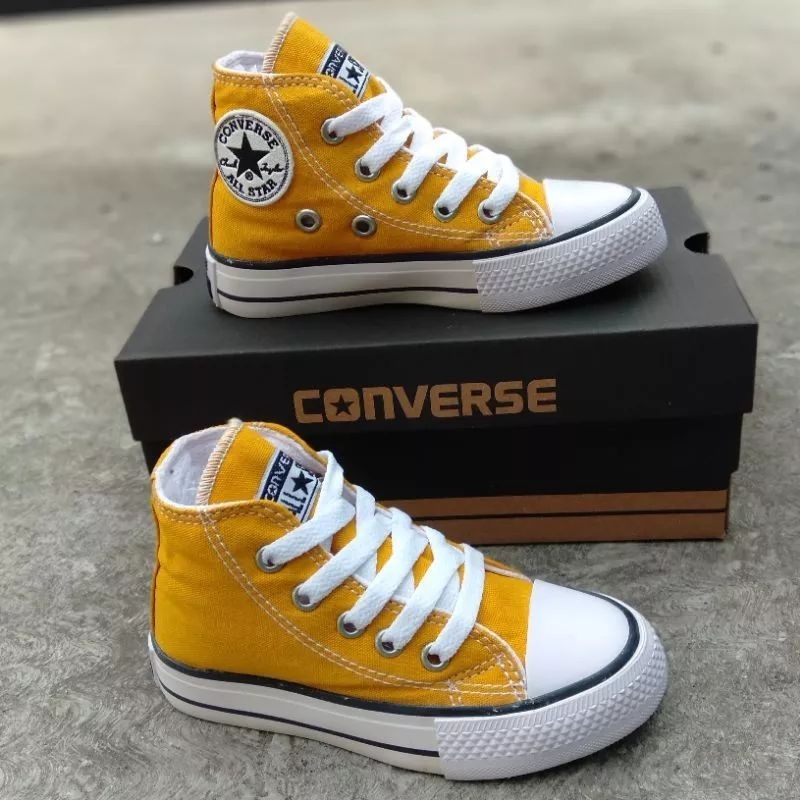 Sepati Converse Anak Merah Cabe Model Tali / Sepatu Allstar Anak / Sepatu Sneakers Anakl / Sepatu Sekolah Anak / Sepatu Anak