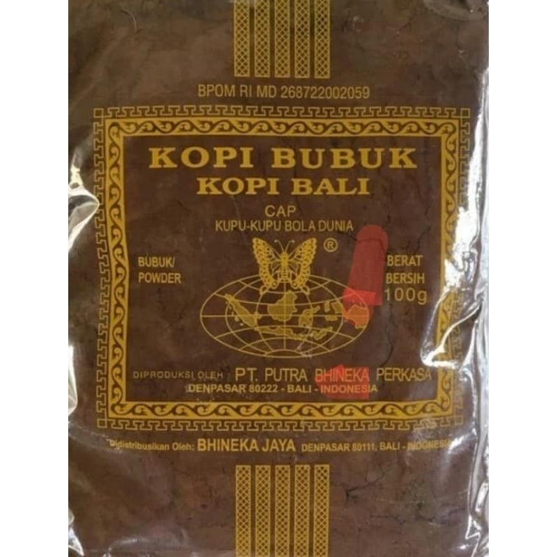 

KOPI BALI CAP BOLA DUNIA