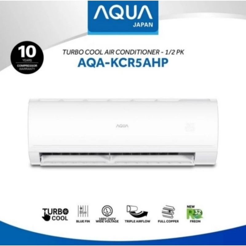 AC Aqua 1/2 PK AQA-KCR5AHP LOW WATT