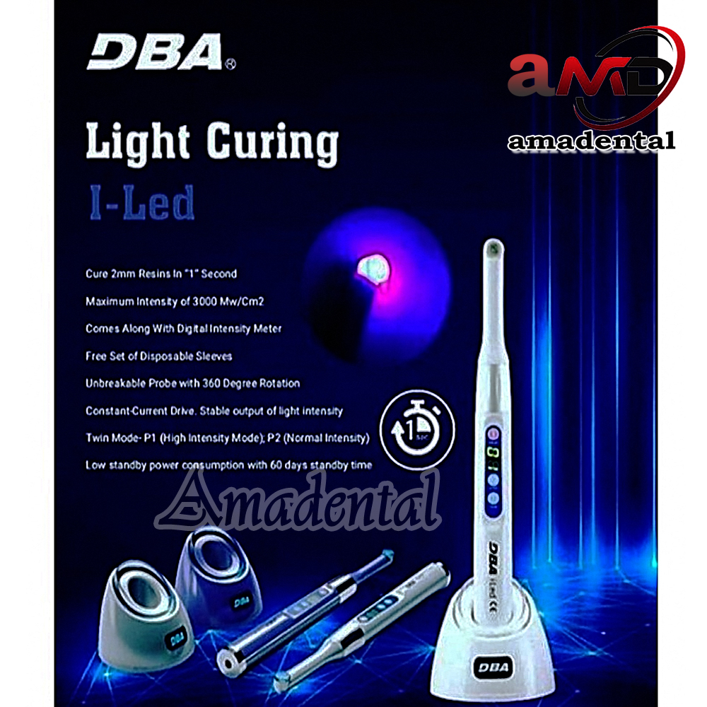 Light cure dental / light cure DBA / Light cure one second DBA woodpecker / light cure 1 detik