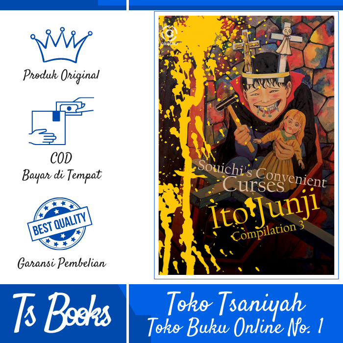 Buku Komik Manga Ito Junji Compilation 3 - Souichi's Convenient Curses By Ito Jun Buku Komik Manga D