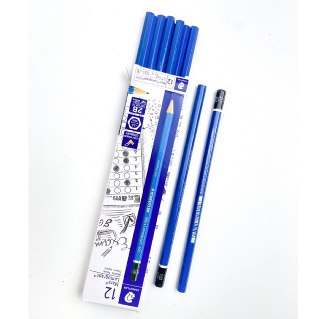 

Pensil Staedler 2B / pensil ujian Murah / staedler mars 1pak