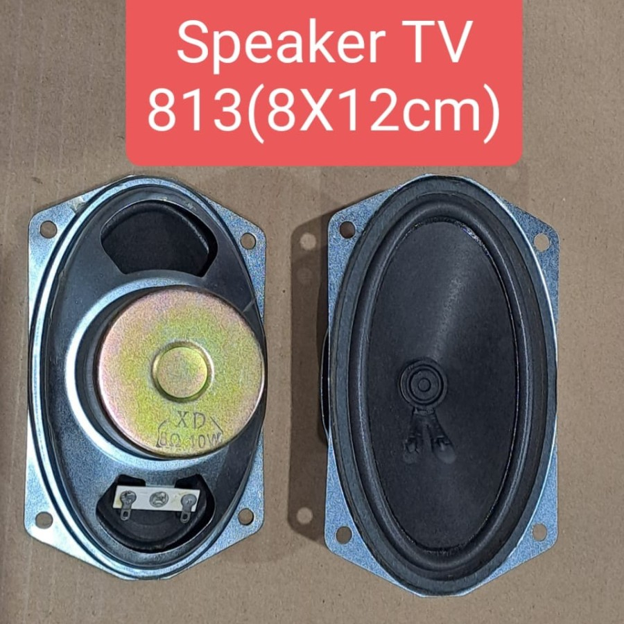 Speaker TV Besar Oval YDN 813 Full Range 77mm x 127mm