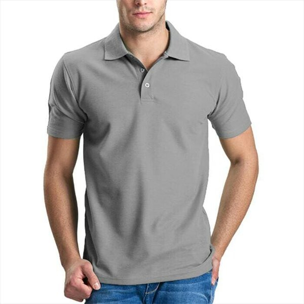 Kaos Polo Abu Muda Ash Sport   Lacoste Cotton Pique