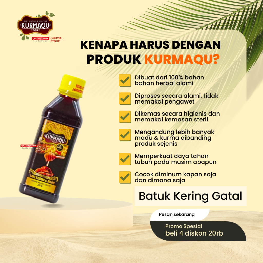 Obat Batuk Kering Gatel Obat Batuk Kering Menahun Obat Batuk Kering Anak Dewasa Kurmaqu SARI KURMA A