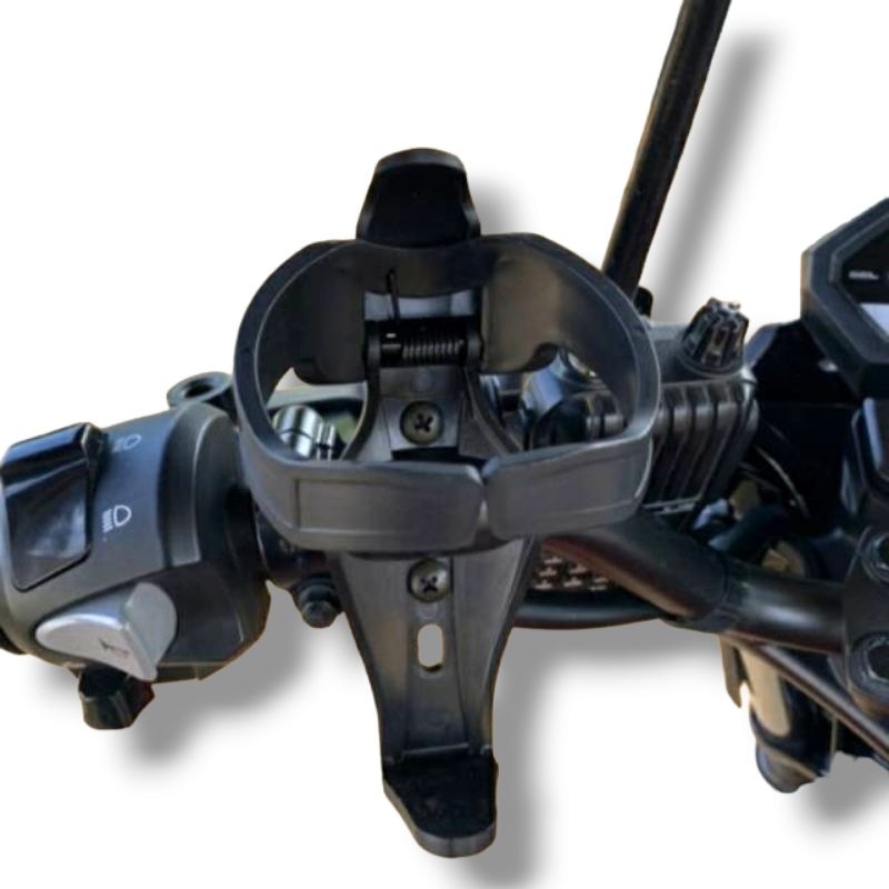 Holder Dudukan Tempat Botol Minum Stang Sepeda Motor Adv 150/160 Pcx 150/160 Vixion Byson Tiger Cb15