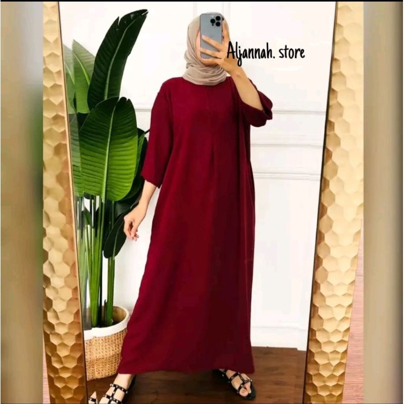 ZEA/LONG DRESS /DASTER VIRAL BAHAN CRINGKLE AIR FLOW PREMIUM