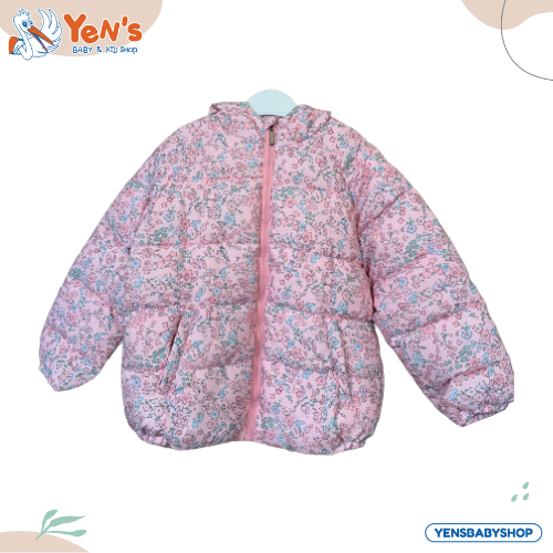 Jaket Anak Musim Dingin - Motif Bunga