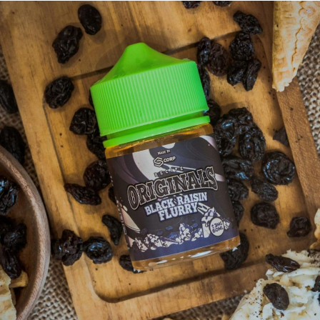 RECIPE ORIGINAL BLACK RAISIN FLURRY 60 MILI - RECEIPE