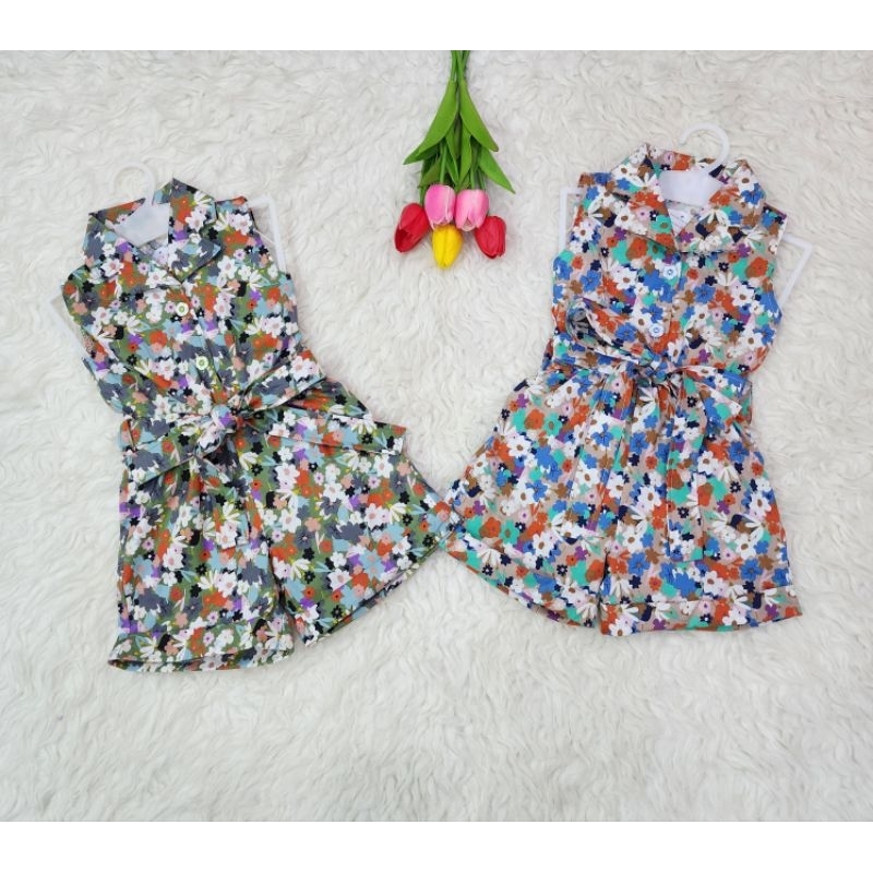 baju anak perempuan set jumpsuit baby shop