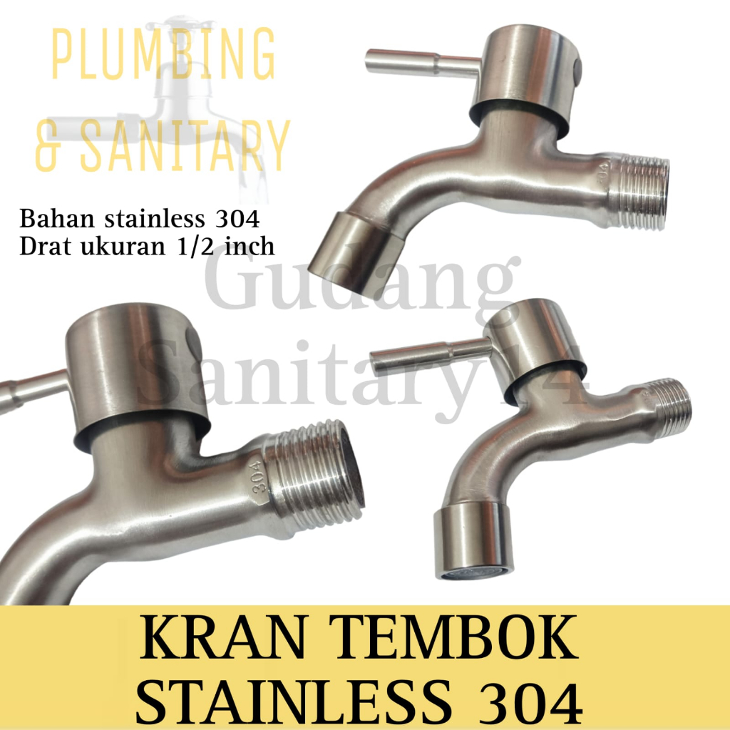 kran tembok engkol 304 kran air tembok engkol stainless sus 304 keran air tembok kran engkol kran ai