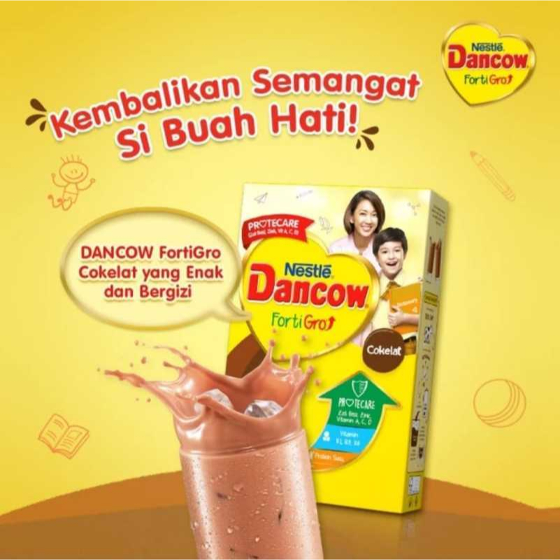 Dancow Fortigrow Coklat 780Gr