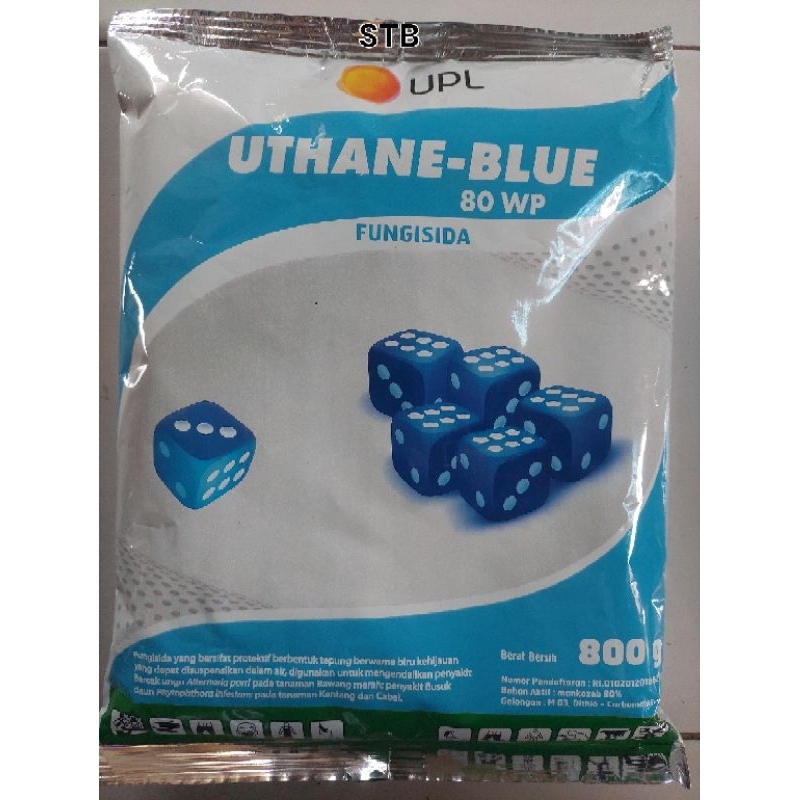 fungisida uthane blue 80wp 800gr