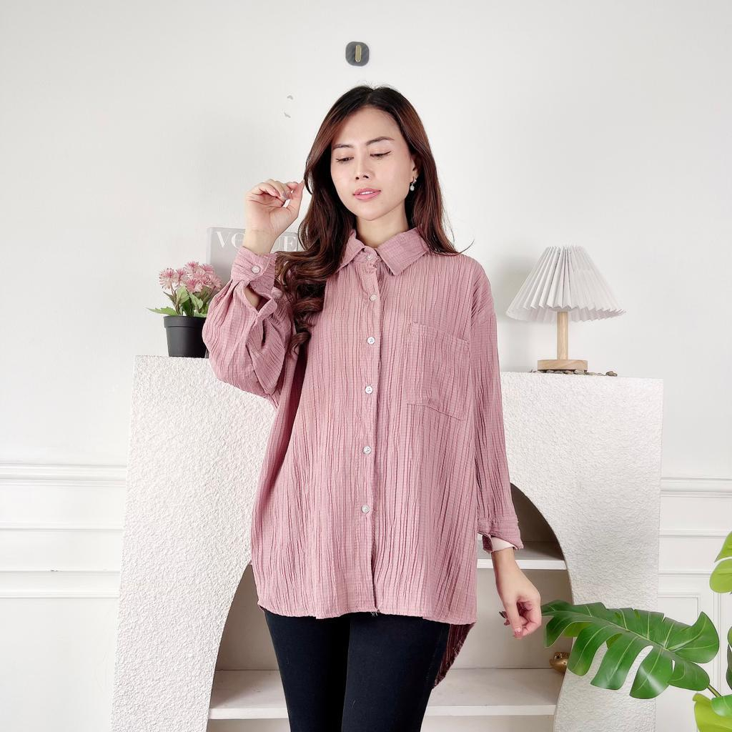 AFI - EC - Luna JUMBO XL LADY CRUSH Oversize Blouse