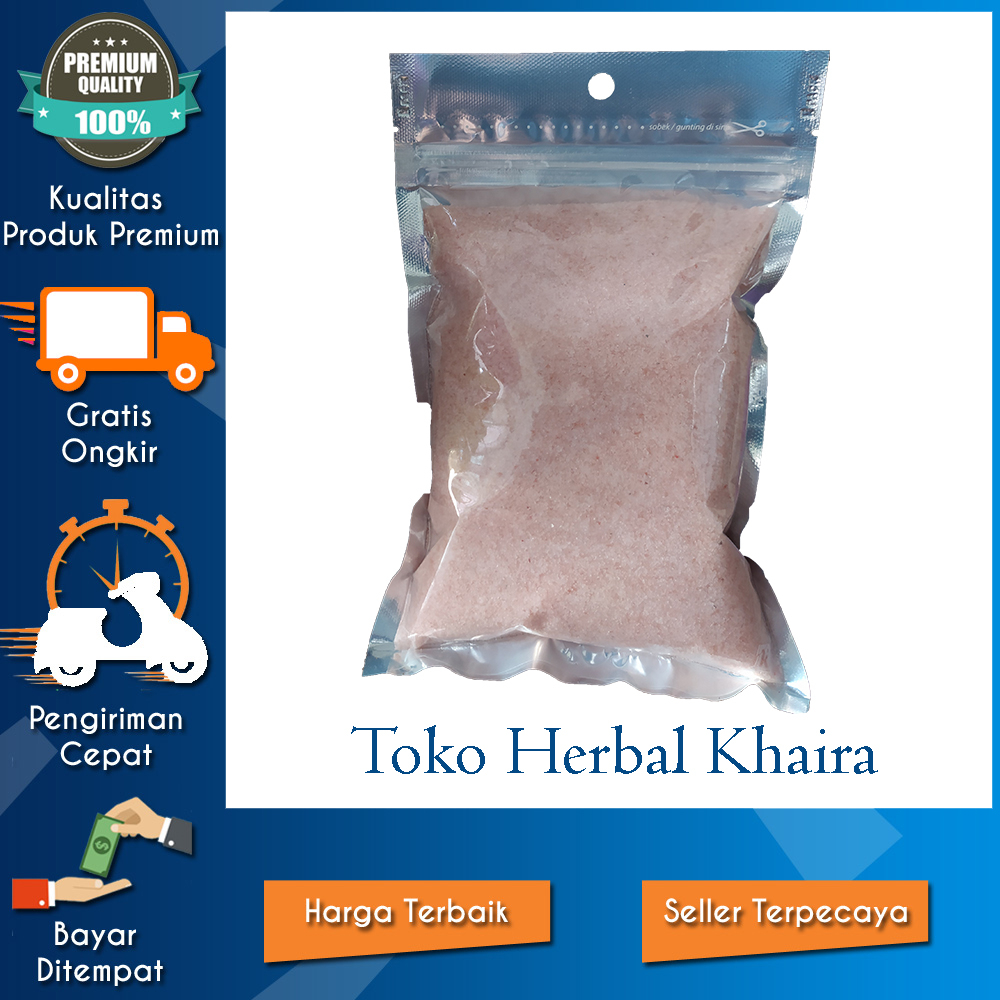 

PINK HIMALAYAN SALT GARAM HIMALAYA 500 GRAM