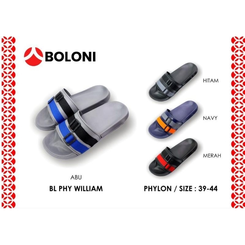 Sandal kokop pria kekinian Boloni william