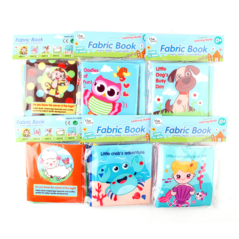 Mae Salong Fabric Book / Buku Kain Bayi / Early Education Enlightening Education / Buku Cerita Bayi