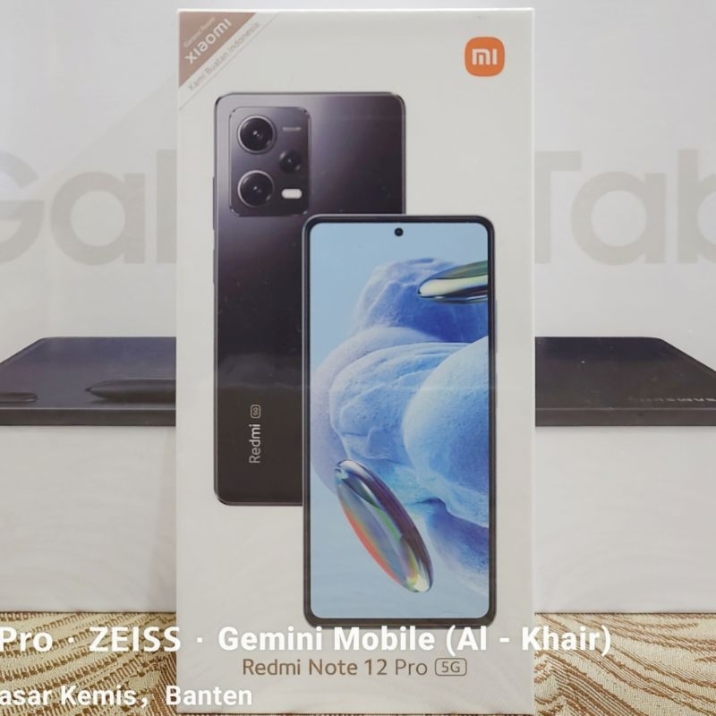 Xiaomi Redmi Note 12 Pro 5G 8/256 RESMI NO REPACK FRESH SEGEL ASLI BNIB (RAM 8GB + 256GB)